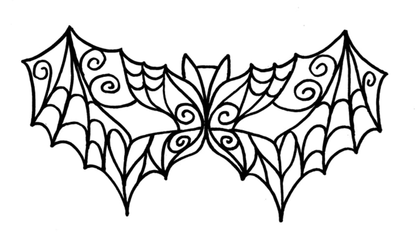 Bat Mask Pattern