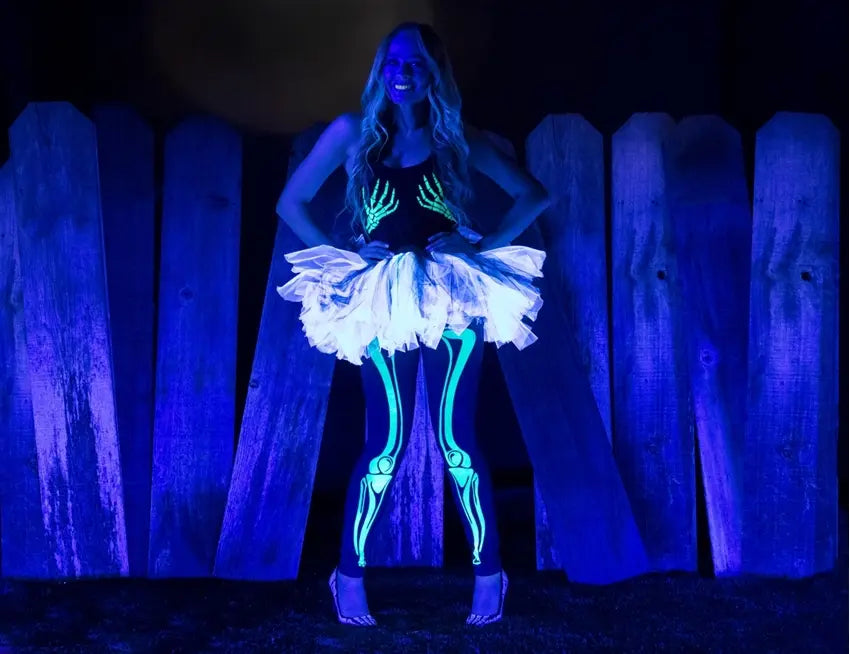 Glow-in-the-Dark Skeleton Costume