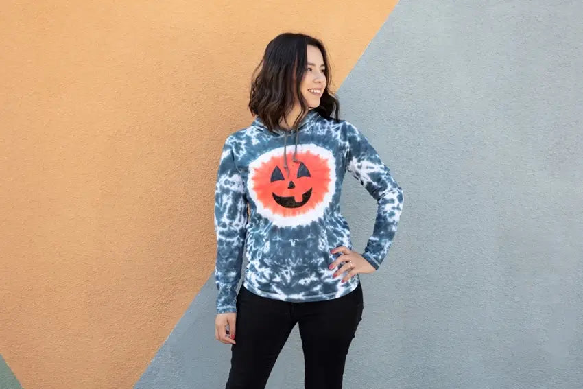 Halloween Tie-Dye Shirts