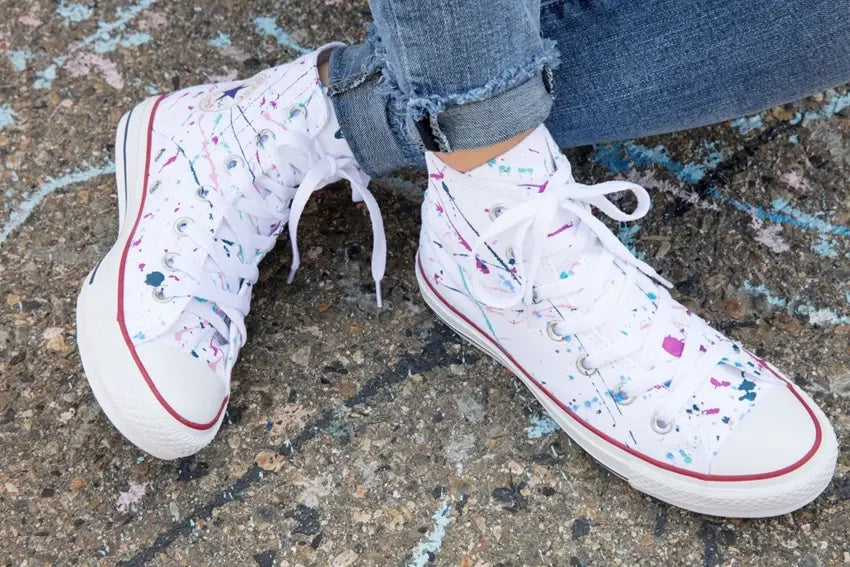 Splatter Paint Shoes