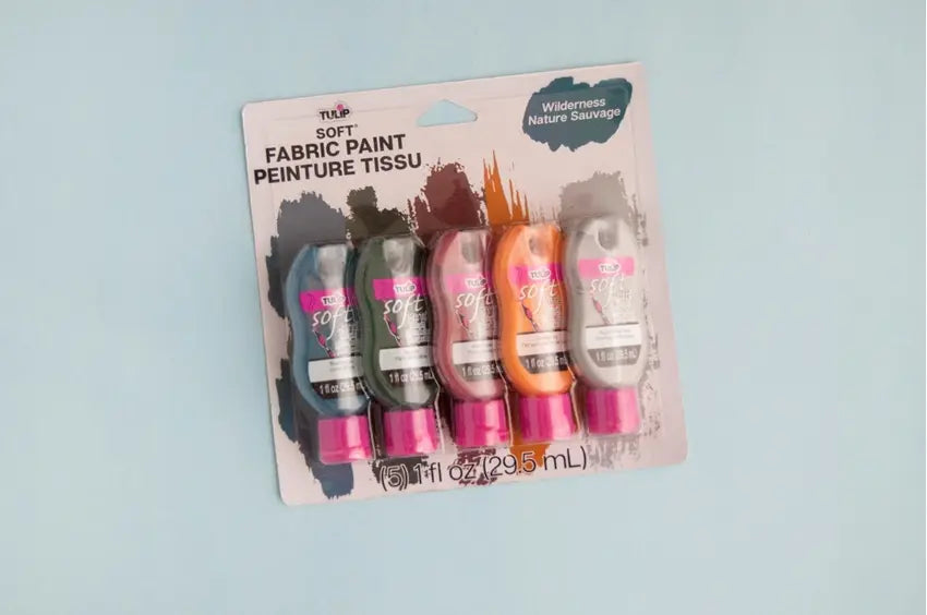 Choose Soft Fabric Paints in desired color palette
