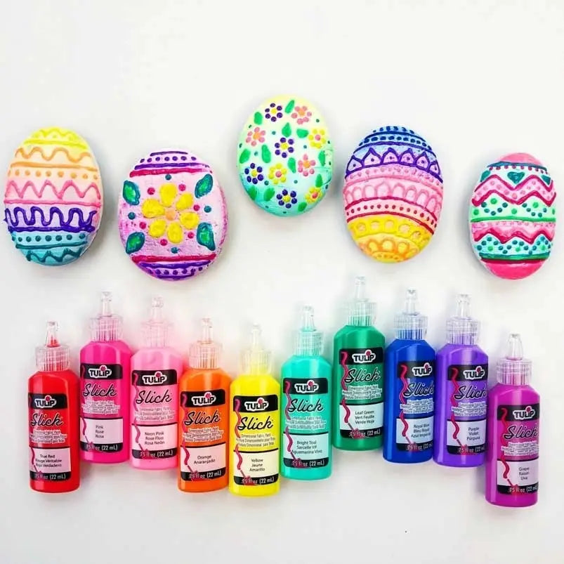 Spray rocks with sealer