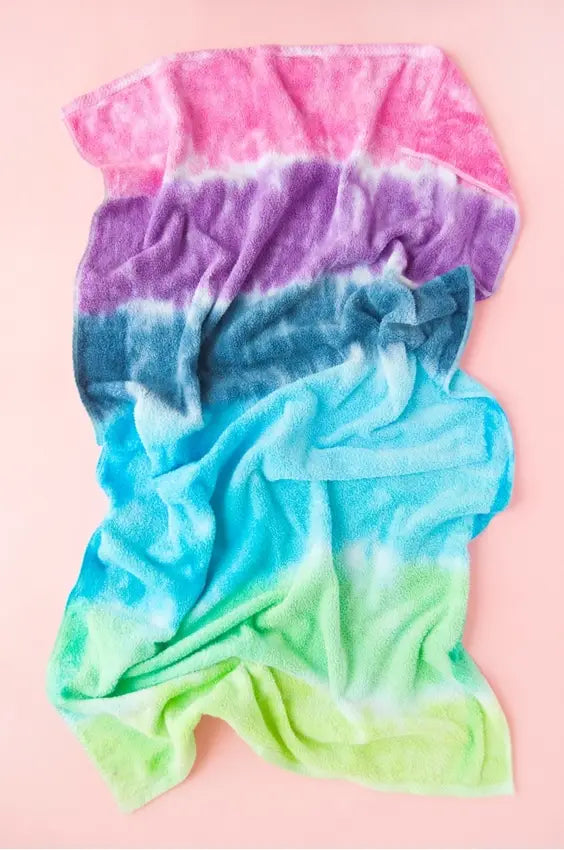 Tie-Dye Beach Towels