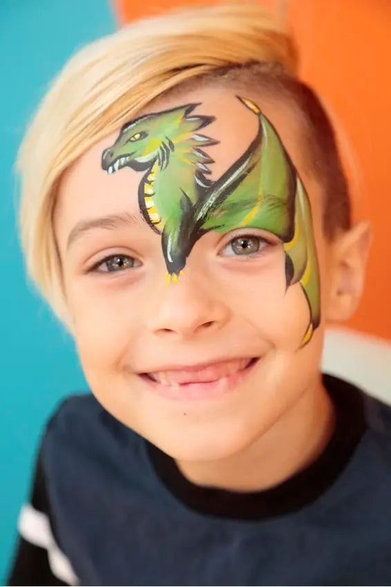 Dragon Face Paint Idea