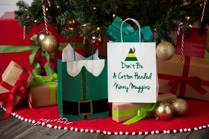 Elf Movie Inspired Gift Bags