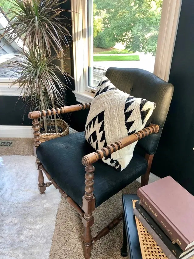 Chair makeover with Tulip Upholstery Spray