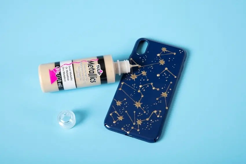 Painted Constellation Print Phone Case