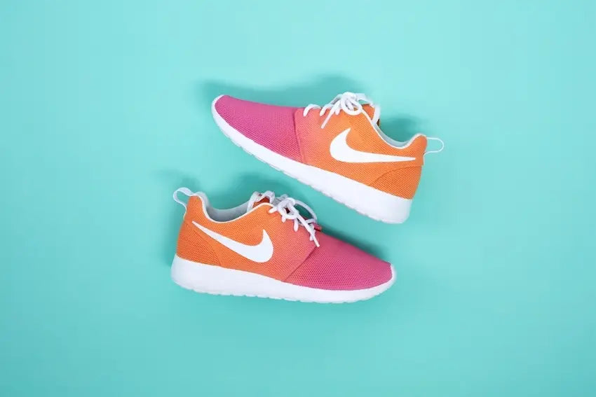 Spray Painted Ombré Shoes