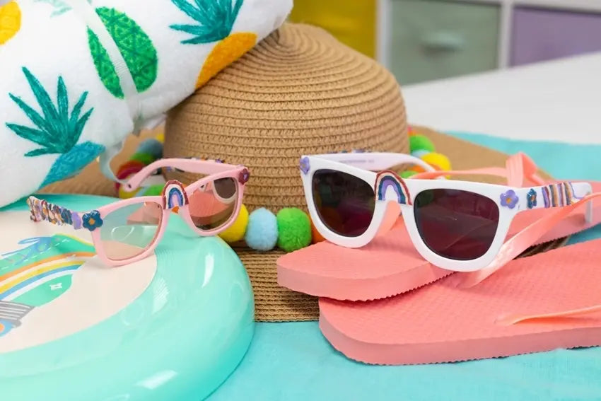 Custom Kids’ Sunglasses with Puff Paint