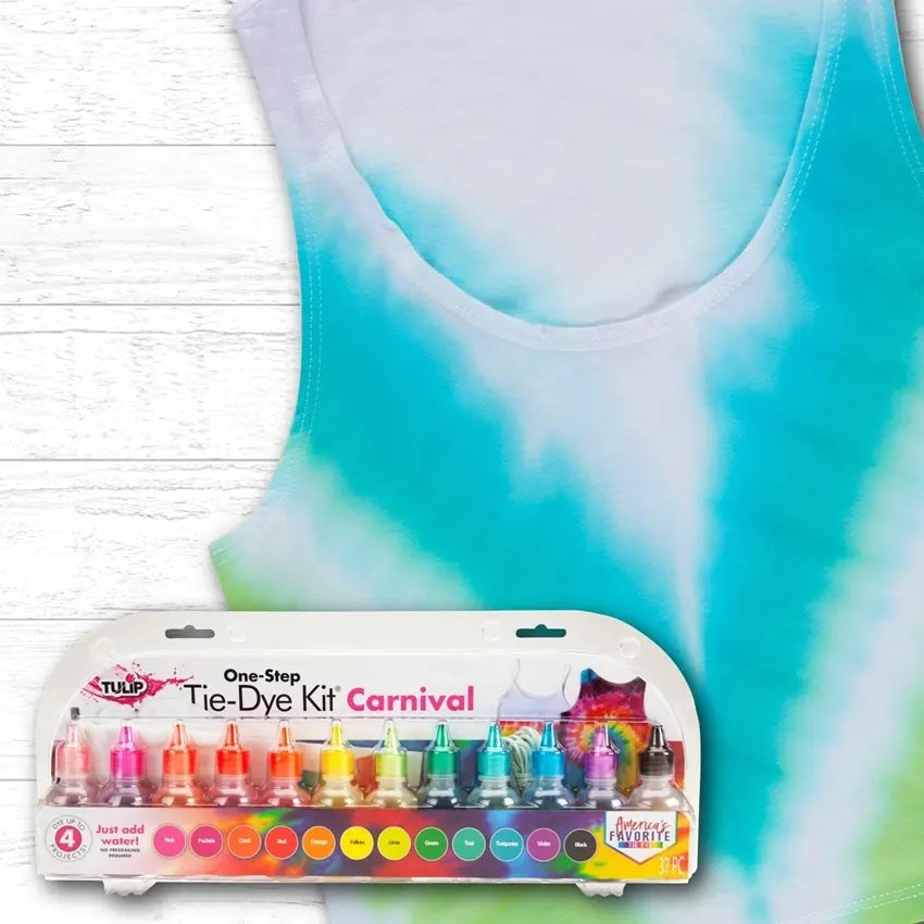 Best Beginner Kit: Tulip Carnival 12-Color Mini Tie-Dye Kit