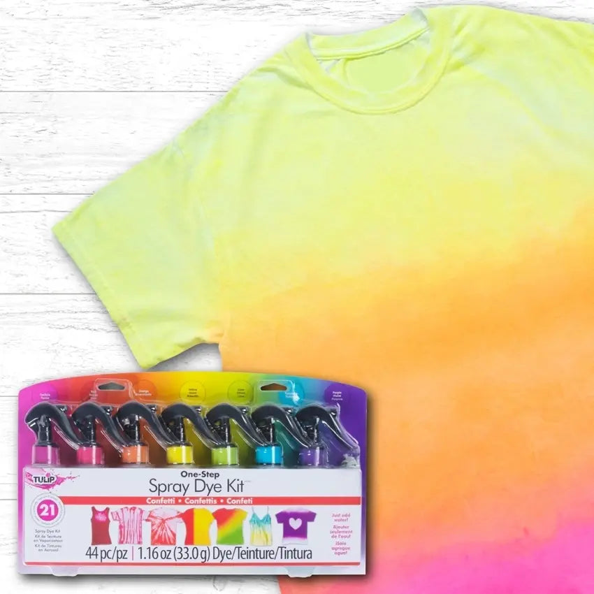 Best Spray Tie-Dye Kit: Tulip Confetti 7-Color Spray Dye Kit