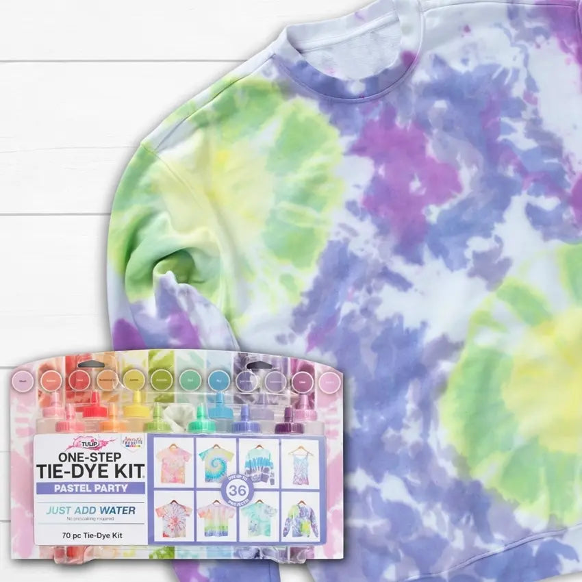Best Pastel Tie-Dye Kit: Tulip Pastel Party 12-Color Tie-Dye Kit