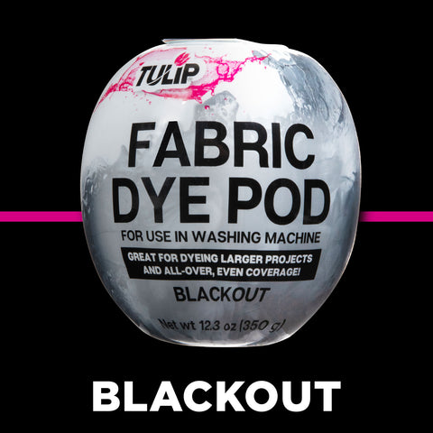Tulip Fabric Dye Pod Blackout
