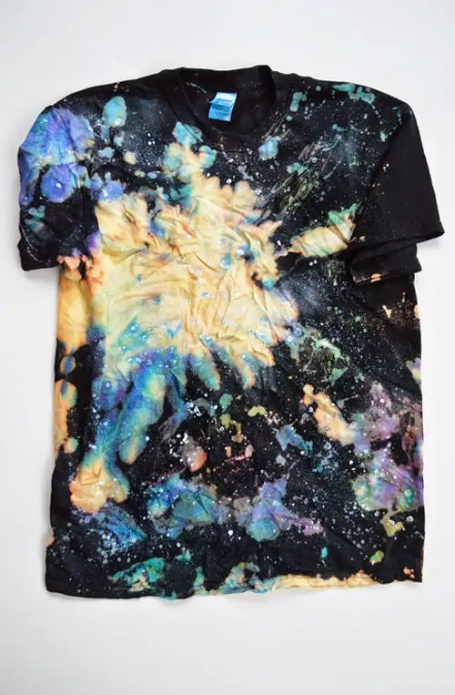 Knot And Tie Galaxy Shirt Tutorial – Tulip Color Crafts