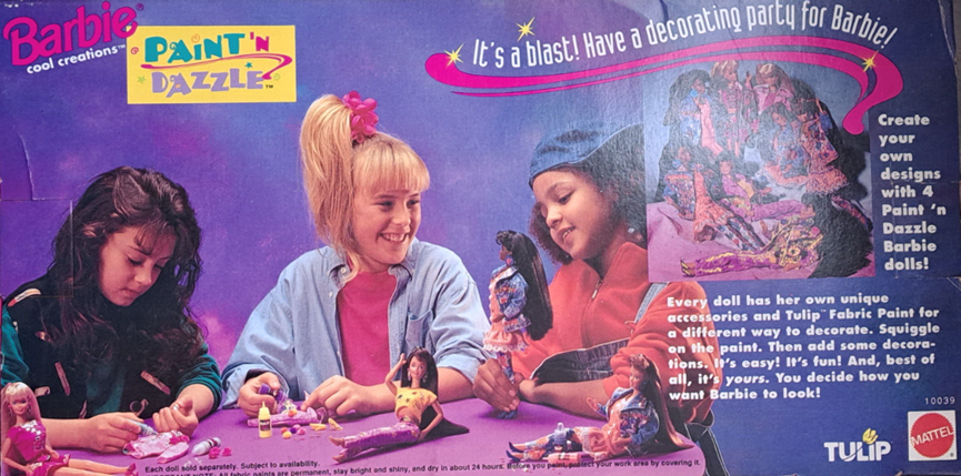 Paint ‘N Dazzle Barbie Doll Set