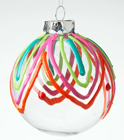 DIY Christmas Ornaments Puffy Paint Craft