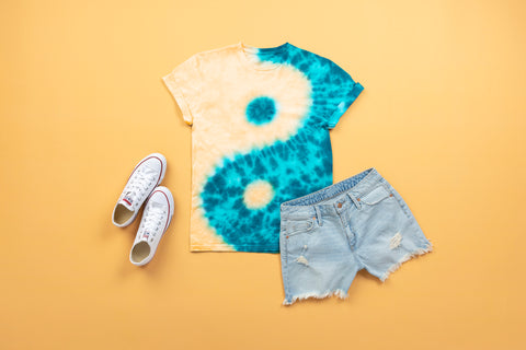 Balanced Yin Yang tie-dye with Tulip One-Step Tie Dye