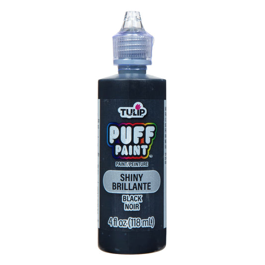 Puffy 3D Puff Paint, Fabric and Multi-Surface, Black, 1 fl oz