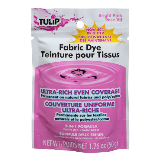 Tulip Permanent Fabric Dye 1.76oz - Hot Aqua