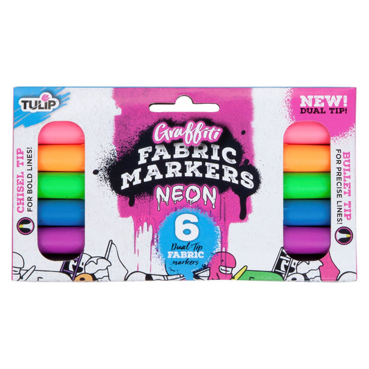 Blacklight Reactive Electric Neon Permanent Fabric Markers 5 Pack :  : Home