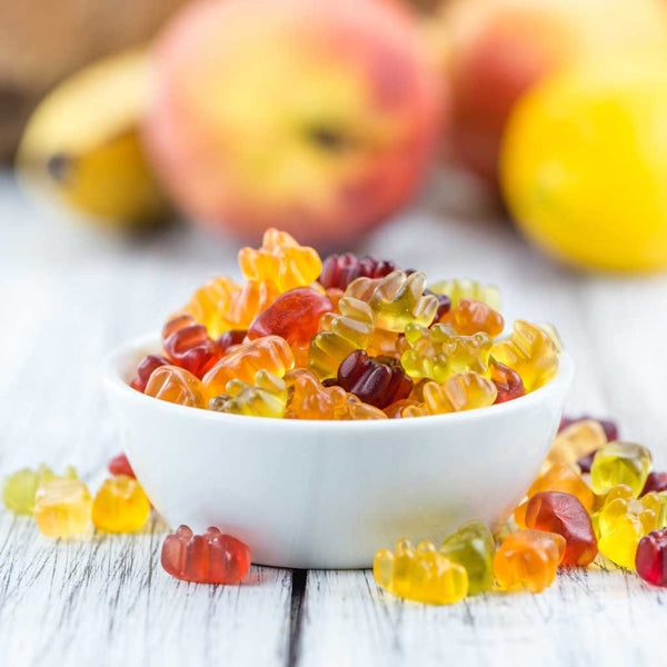 fruit gummy snacks