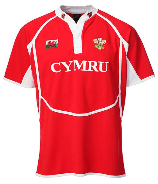 Wales Red Rugby Shirt – Queensferry Sports