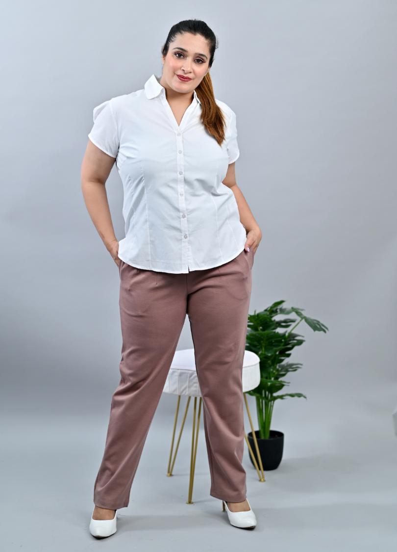 Humaira Fashions Plain Ladies Cotton Pencil Pant, Waist Size: 28-36 at Rs  210/piece in New Delhi