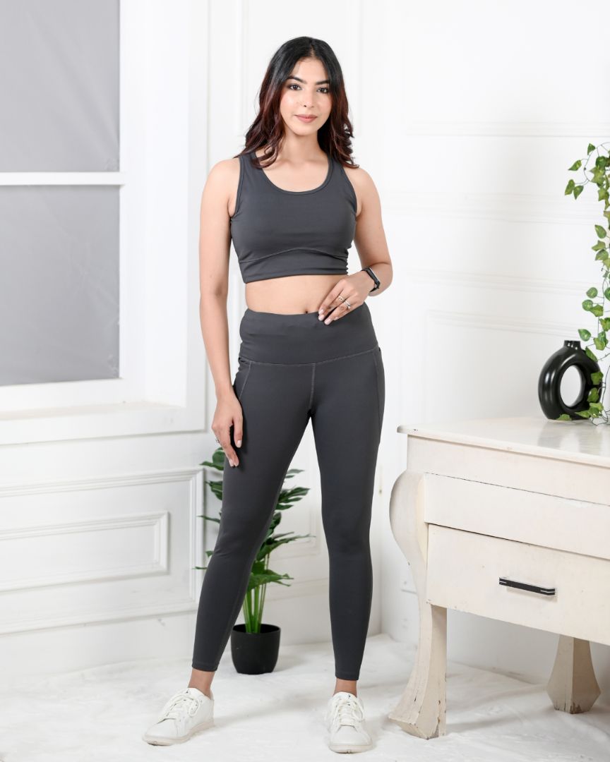 Black Pocketed Leggings | Unseen Beauty Quality Athleisure – unseenbeauty4u