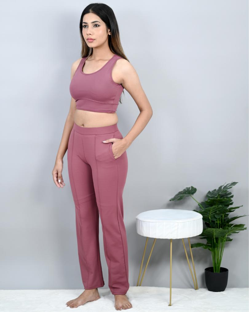 Track Pant Bottom Wear Ladies Yoga Pants, Size: Small To 3xl at Rs