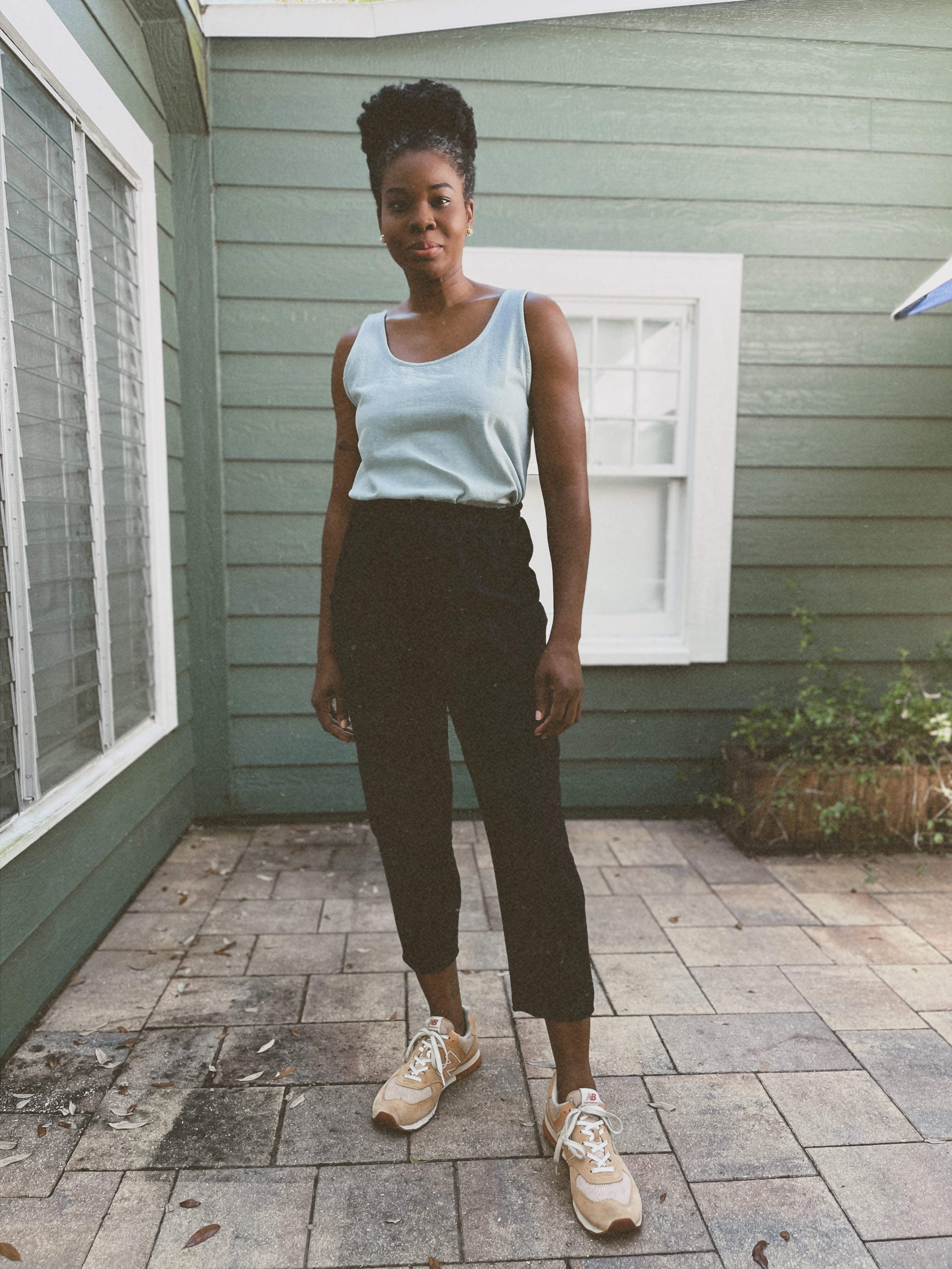 PO-EM cotton indigo tank