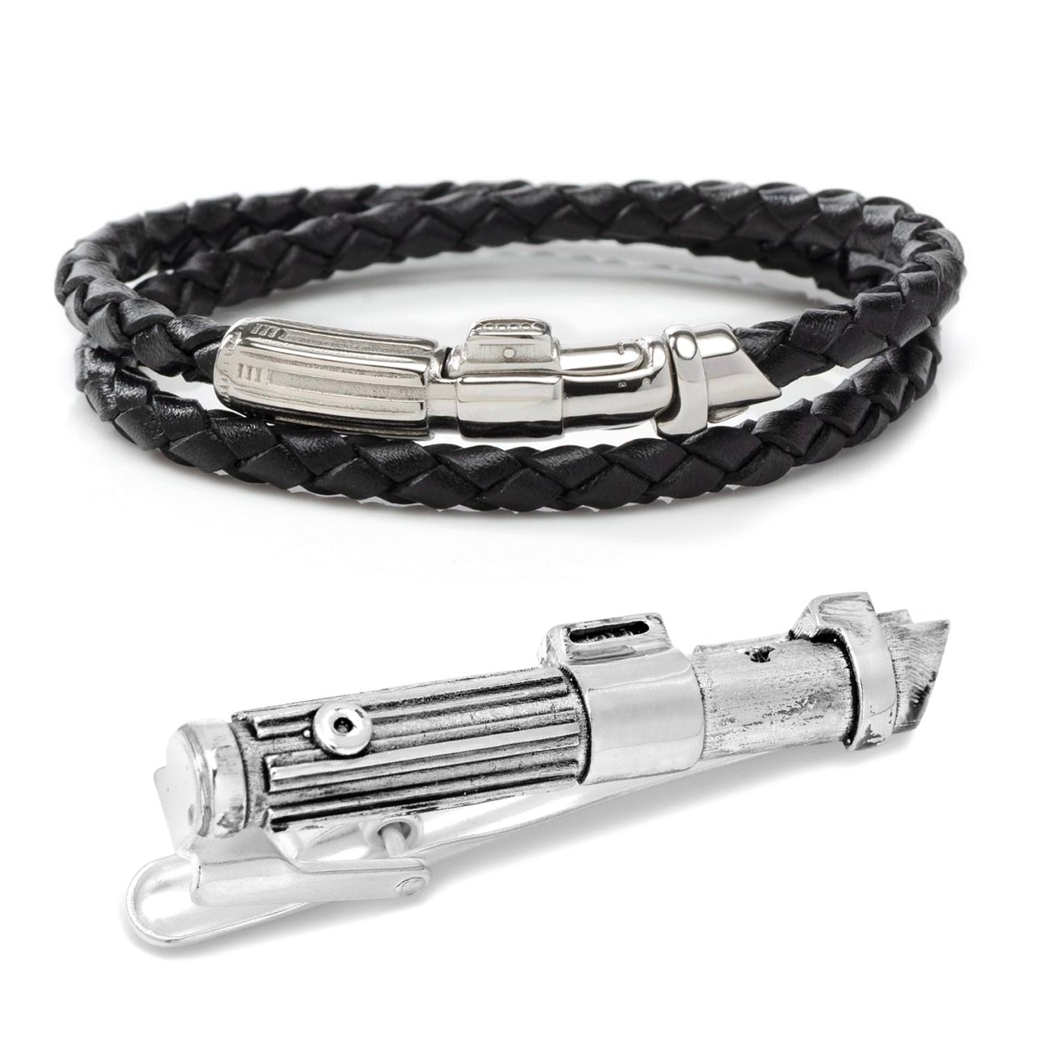 Darth Vader Lightsaber Bracelet Tie Clip Gift Set