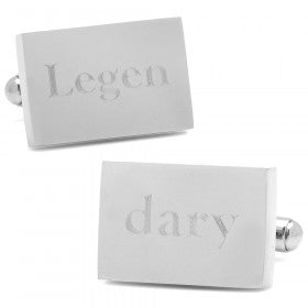 engravable cufflinks