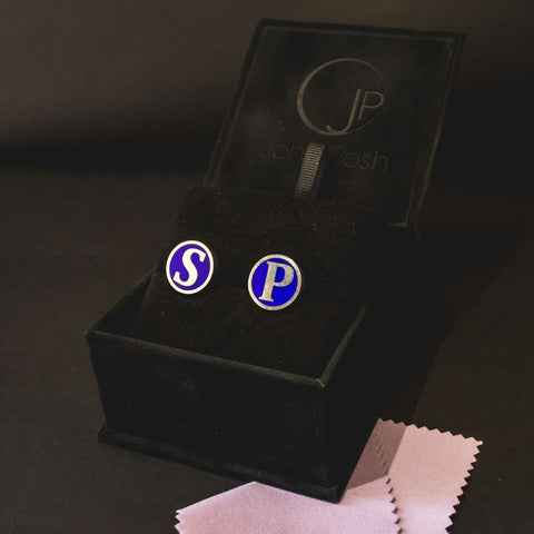 cufflinks come in a handcrafted packaging box