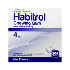 Habitrol Gum 4mg Mint 204 Piece