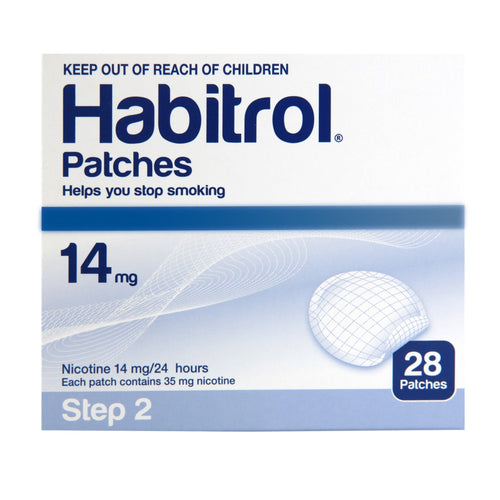 Habitrol Patch Step 2 14mg 10 pack (08/2024 expiry)