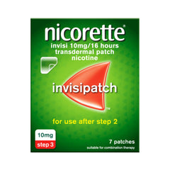 Nicorette Invisipatch Step 3 10mg 7 Piece