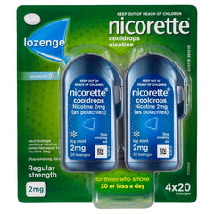 Nicorette Cool Drops 2mg 80 Piece