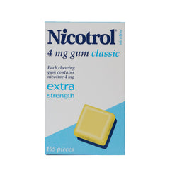 Nicotrol Gum 4mg Classic 105 Piece