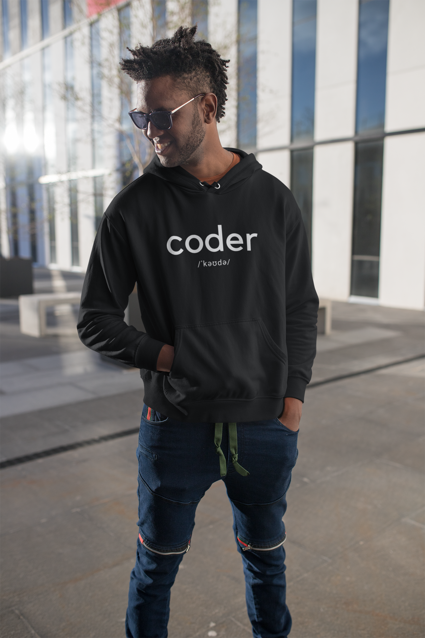 Developer Hoodie: "Coder"