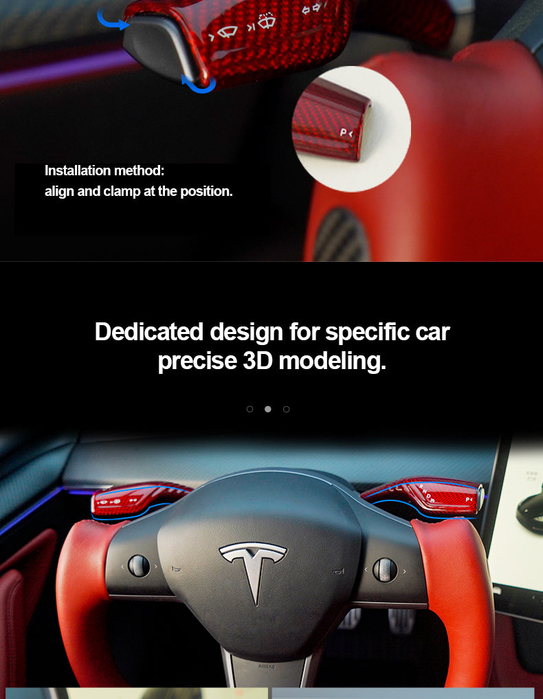 La Tesla Model 3 restylée possède un levier de vitesses caché