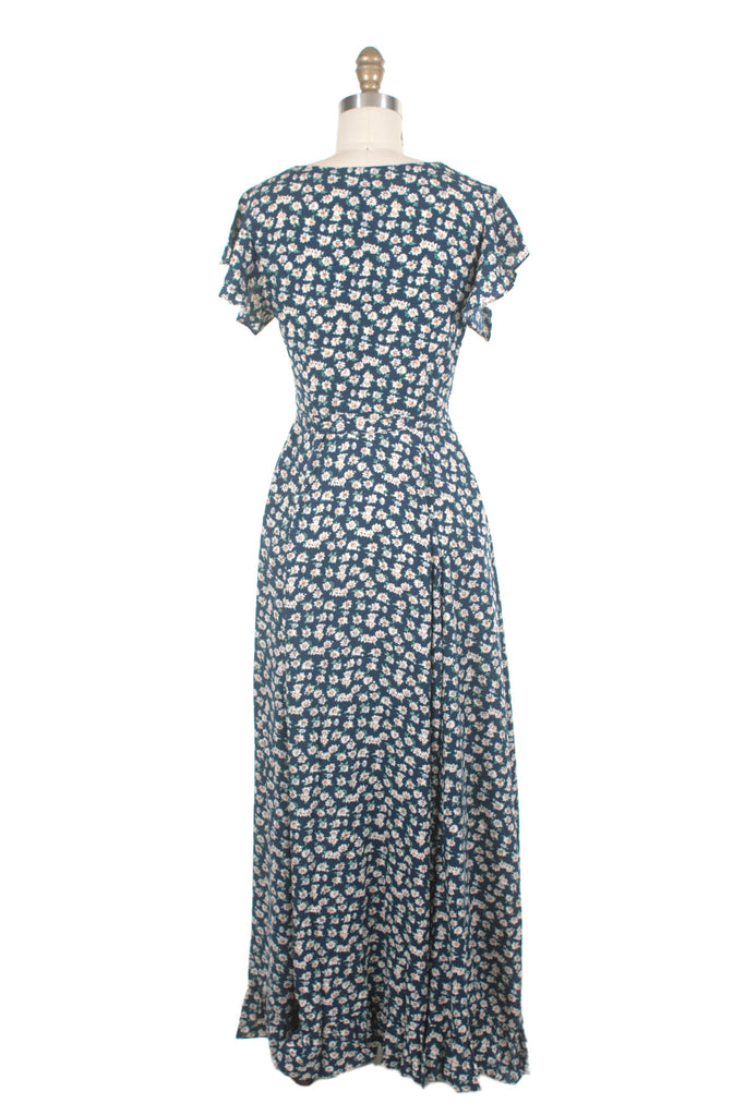Everlove Flower Dress in Blue/White - last size XS! – Frock Shop