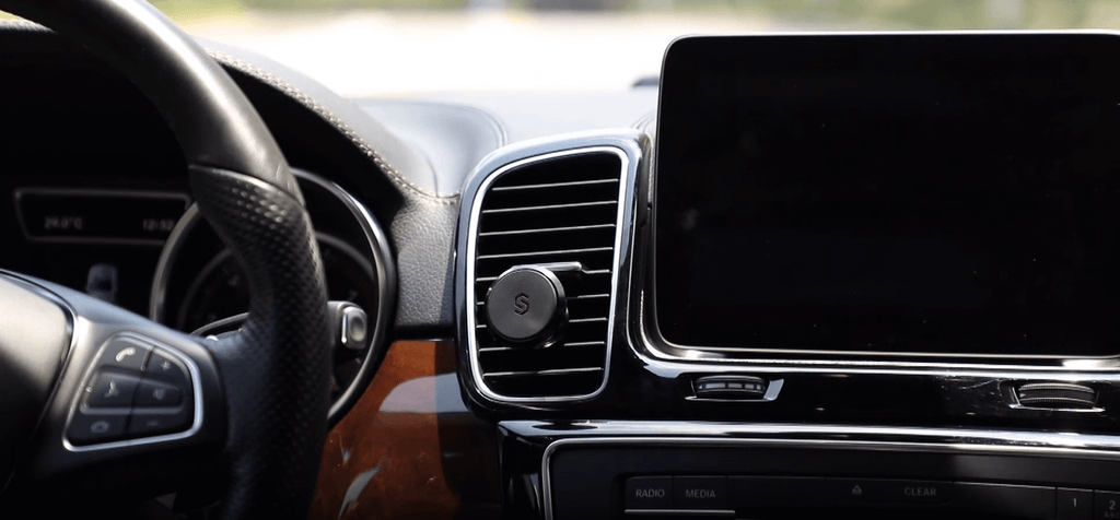 Magnetic Car Vent Phone Holder (Magnetic Plates Included)