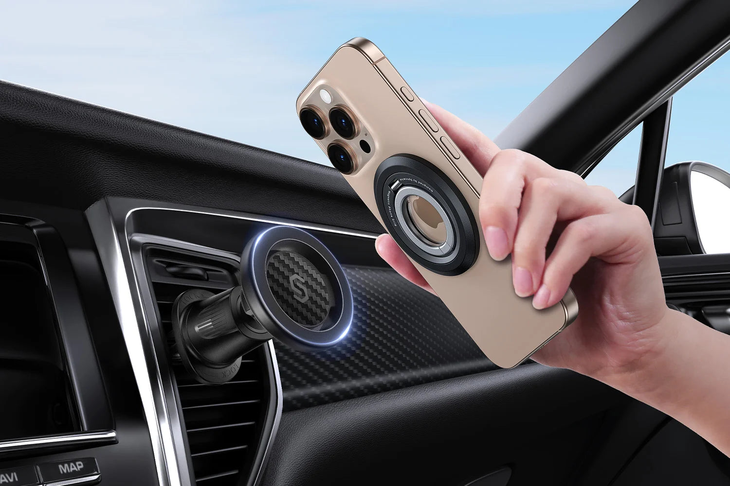 Ideal Partner for MagSafe Car Mounts