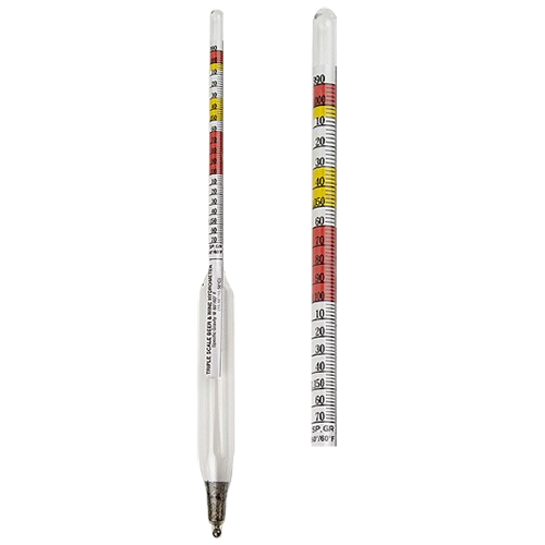 Hydrometer - Beer/Wine Triple Scale