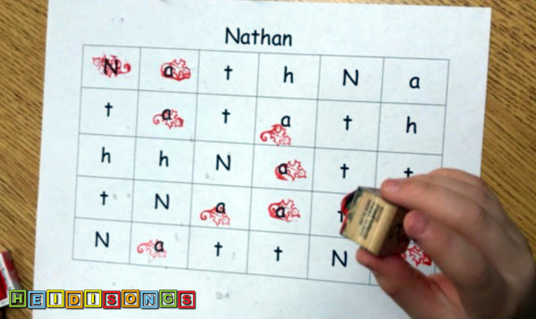 ABC Fluency Chart - Nathan