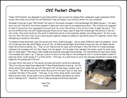 CVC Vol. 1 - Pockets Activity