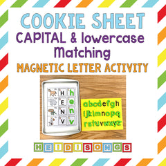 Cookie Sheet Capital and Lowercase Activity