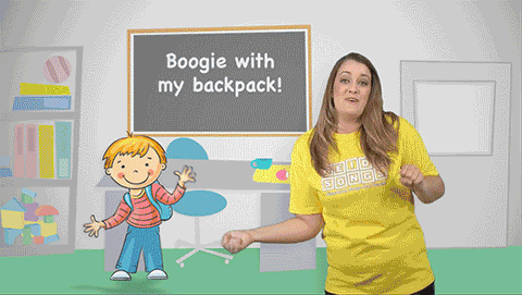 Music for Classroom Management DVD screens