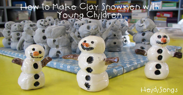 Clay Snowmen!