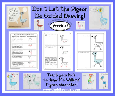 Don't Let the Pigeon Do Guided Drawing